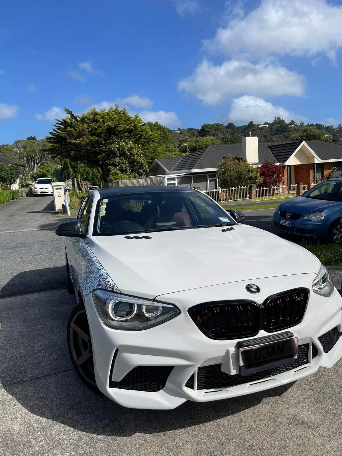 BMW F20 116/120/125/135M M2C Style Front bumper kits